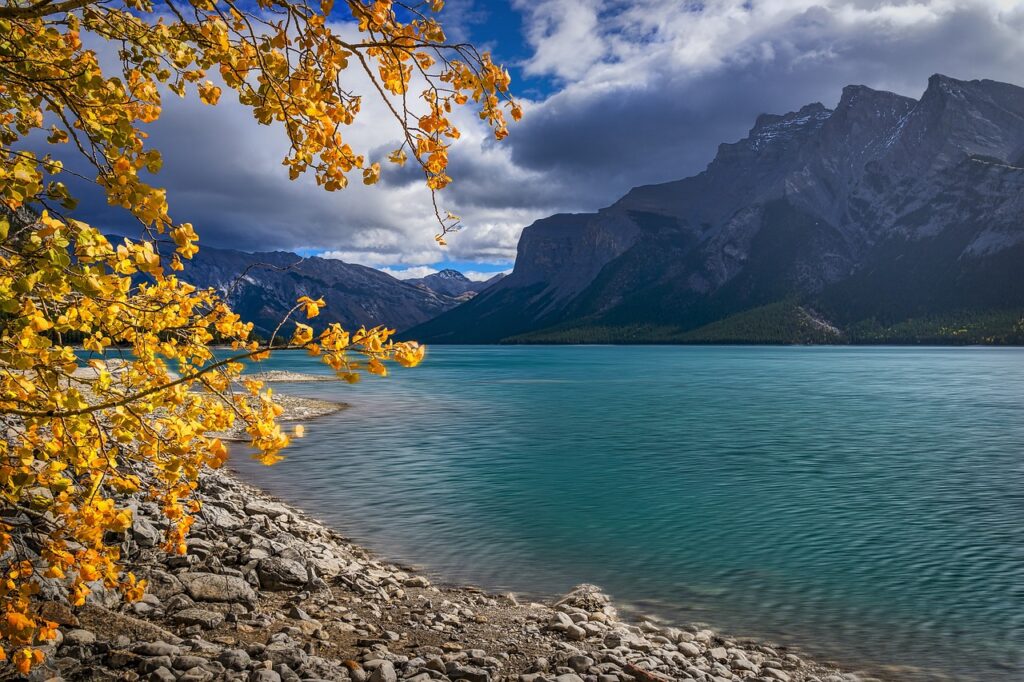 Lake Minnewanka-One of the amazing alberta road trips
