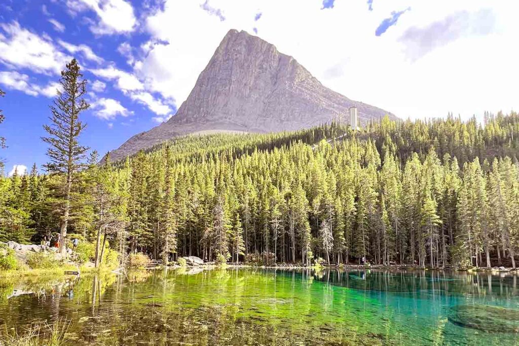 Grassi Lakes hike in Canmore