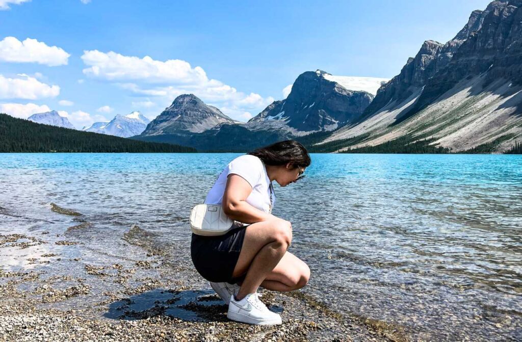 Bow Lake-on the way from Banff to Jasper