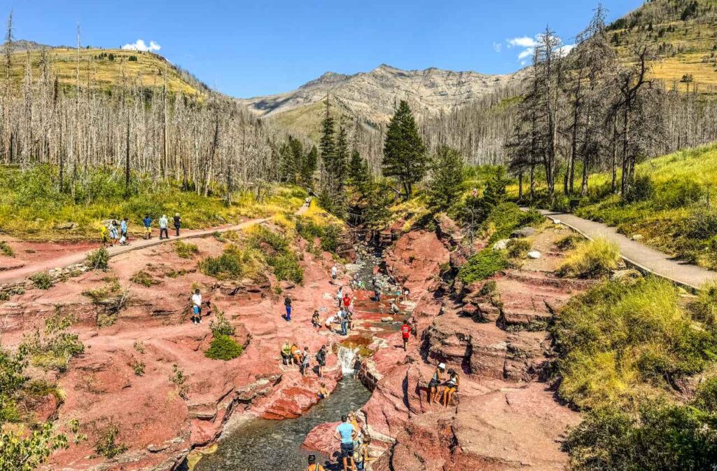 Red Rock Canyon-Waterton