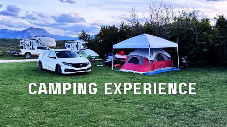 Camping Canmore