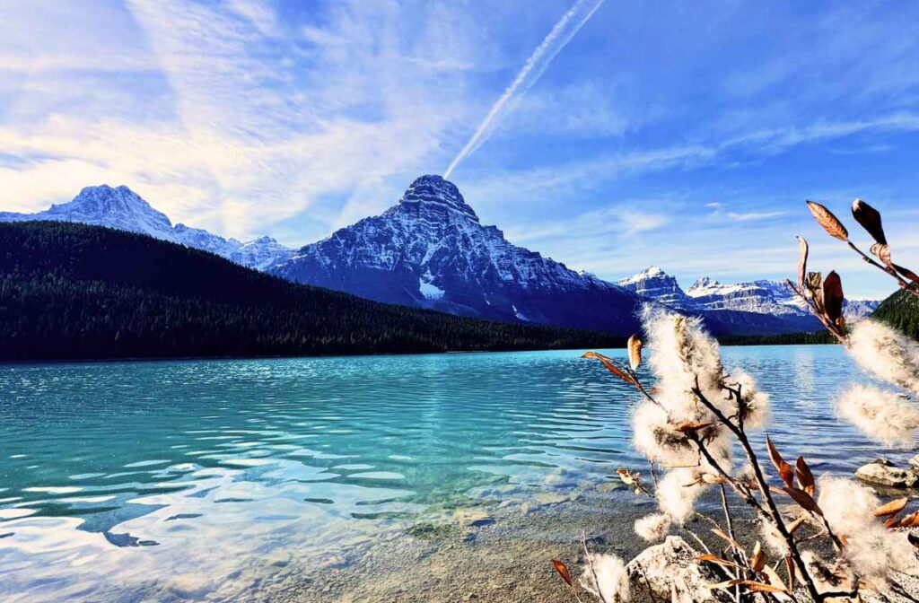 Waterfowl Lake- one of the most beautiful lakes in Banff