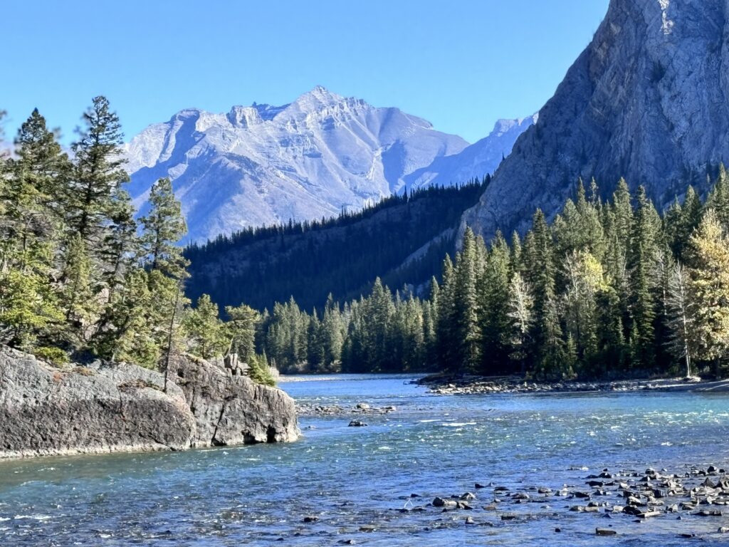 Canoeing in Banff